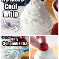 Whipped Cream Recipe Pin