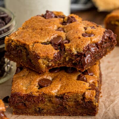 Chocolate Chip Cookies Bars feature