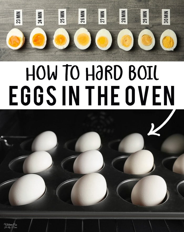 How to make hard boiled eggs in the oven and why this method is our favorite! It is super easy and is totally fool-proof.