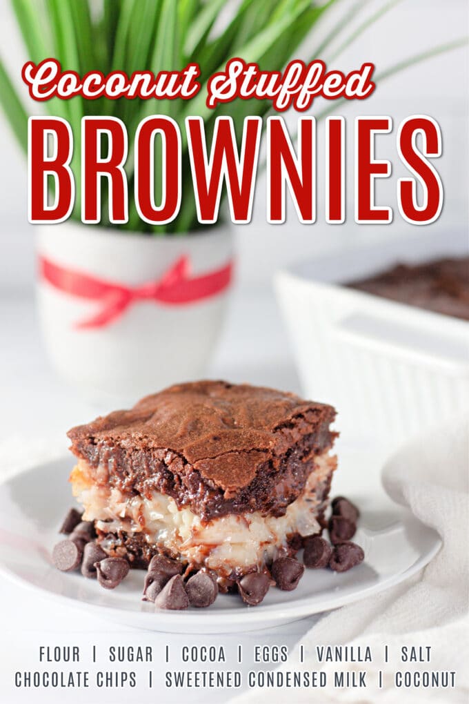 Coconut Stuffed Brownies on Pinterest.