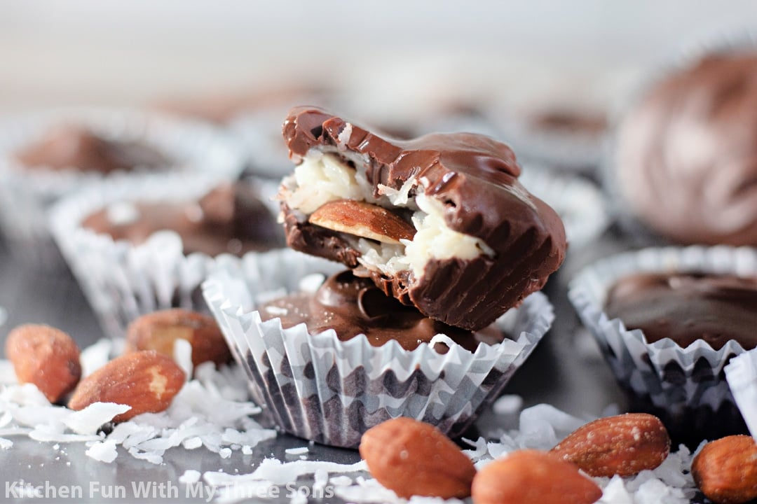 Homemade Almond Joy Recipe.