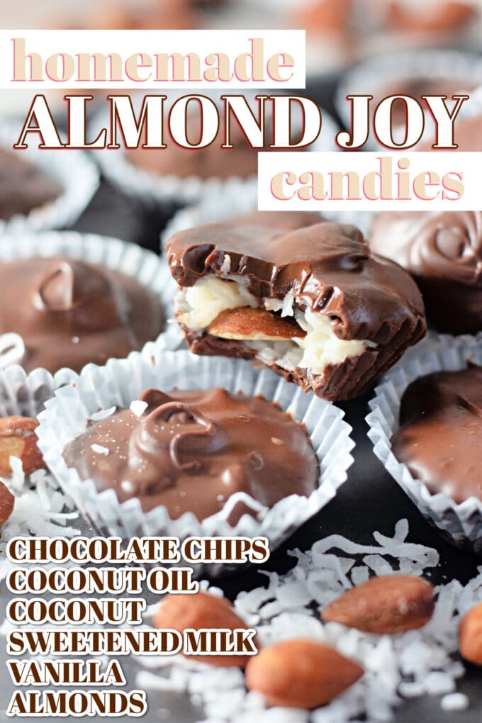 Homemade Almond Joy Recipe on Pinterest.
