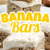 Banana Bars with Cream Cheese Frosting Pinterest