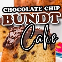 Chocolate Chip Bundt Cake pinterest
