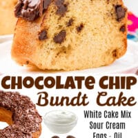 Chocolate Chip Bundt Cake Pinterest