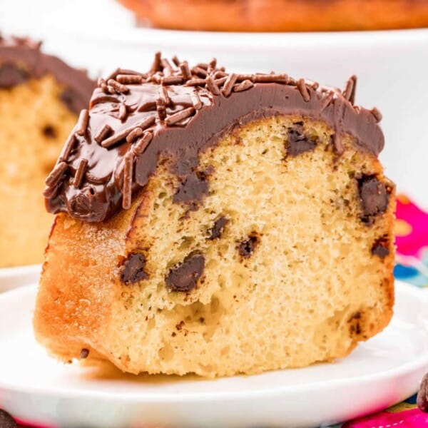 Chocolate Chip Bundt Cake Feature