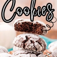 Chocolate Crinkle Cookies Pinterest