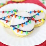 Christmas Light Cookies