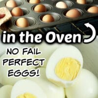 Hard Boiled Eggs in the Oven Pinterest