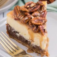 Pecan Pie Cheesecake feature
