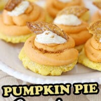 Pumpkin Pie Cookies image.