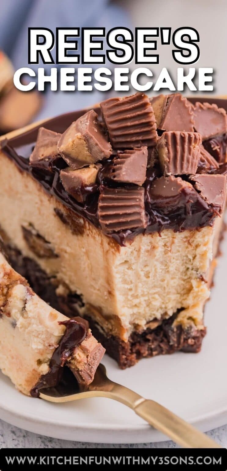 Decadent Reese's Peanut Butter Cheesecake