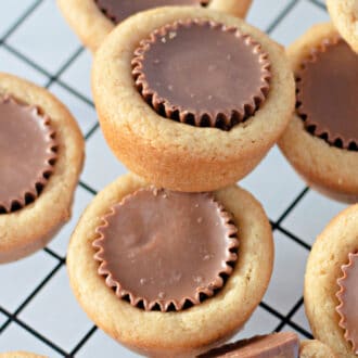 Peanut Butter Cookie Cups Feature