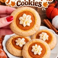 Pumpkin Pie Cookies pin
