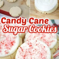 These easy-to-make Candy Cane Cookies are wonderful! These Melt-in-Your-Mouth Peppermint Cookies are a Crumbl Copycat.
