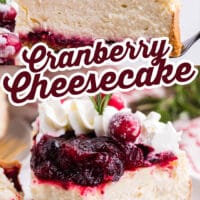 Cranberry Cheesecake Pinterest