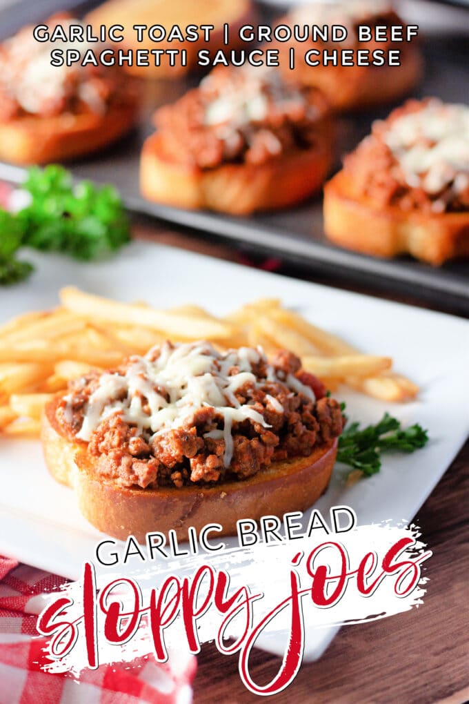Garlic Bread Sloppy Joes on Pinterest.