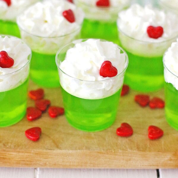 Grinch Jello Shots Feature