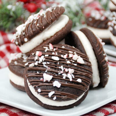 Peppermint Whoopie Pies Feature
