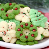 Christmas Spritz Cookies Feature