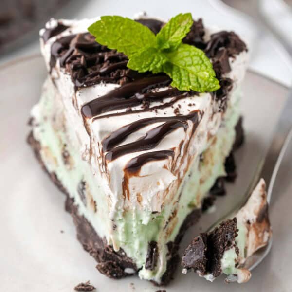 Thin Mint Ice Cream Pie Feature