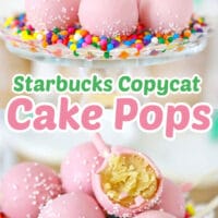 Copycat Starbucks Birthday Cake Pops