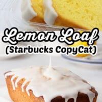 If you have ever had the Lemon Loaf at Starbucks and fell in love with the lemon flavor, you are going to love this homemade copycat version.