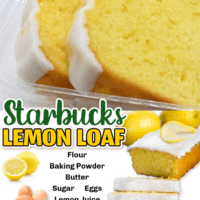 Starbucks Lemon Loaf Cake pin