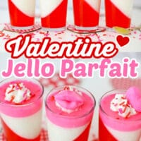 Valentine's Day Jello Parfait