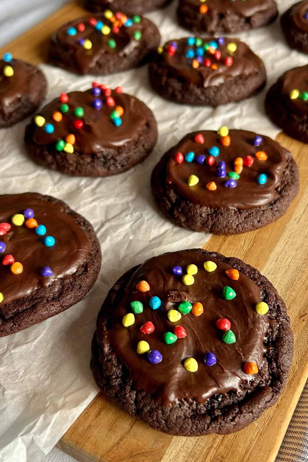 Cosmic Brownie Cookies 