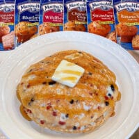 Muffin Mix Pancakes (2-ingredients)