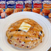 Muffin Mix Pancakes feature