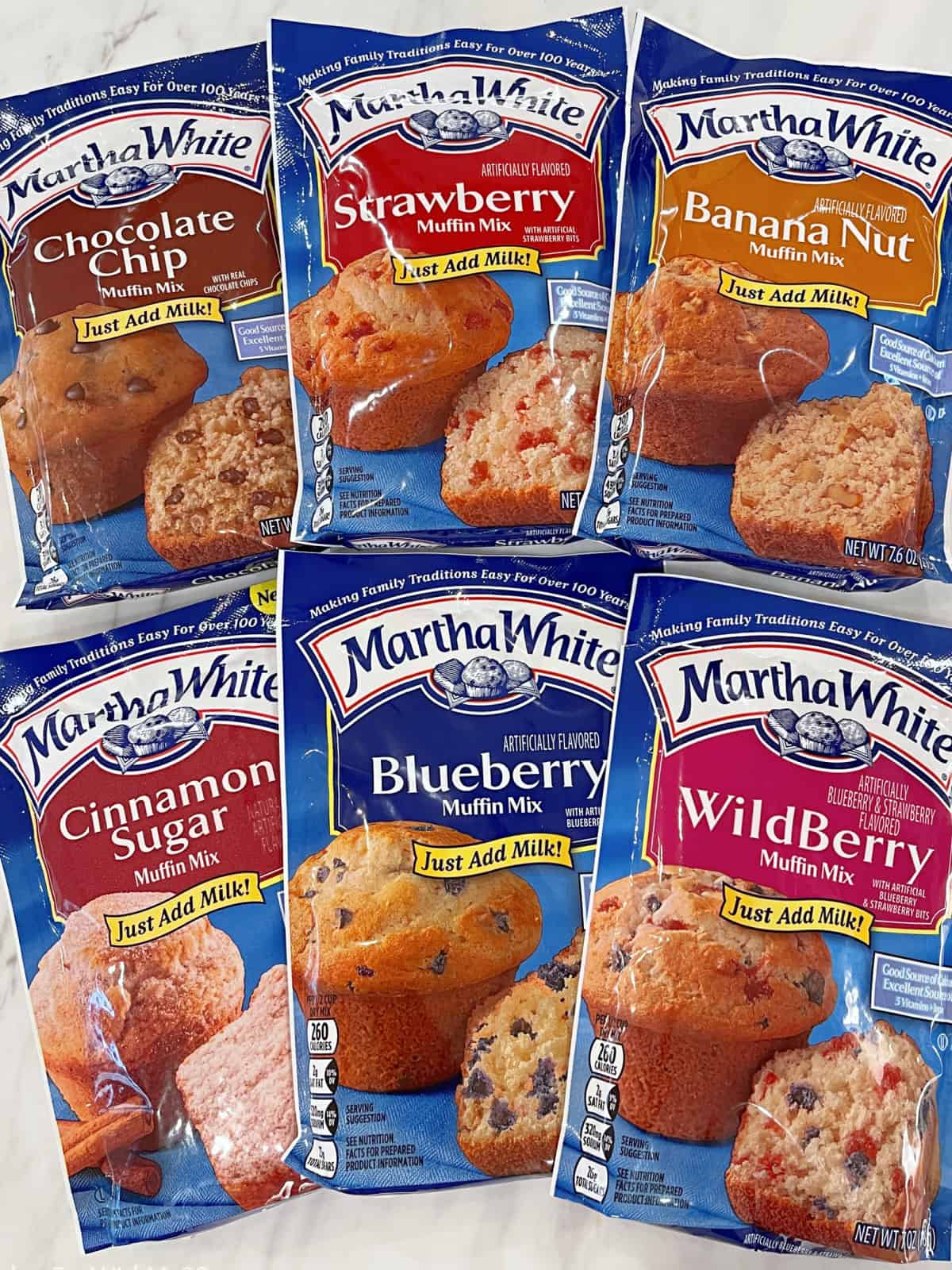 Muffin Mix Pancakes ingredients