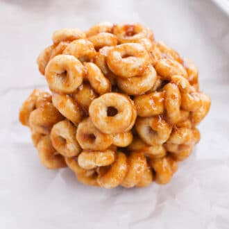 Peanut Butter Cereal Balls Feature