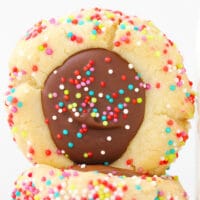 Shortbread Thumbprint Cookies Feature