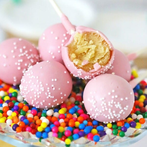 Starbucks Birthday Cake Pops