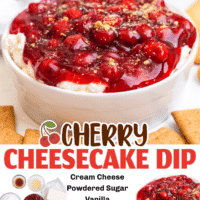 Cherry Cheesecake Dip Pinterest