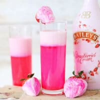 Strawberry and Cream Cocktail