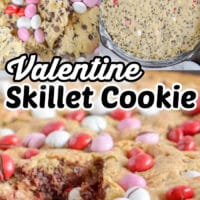 Valentine's Day Skillet Cookie