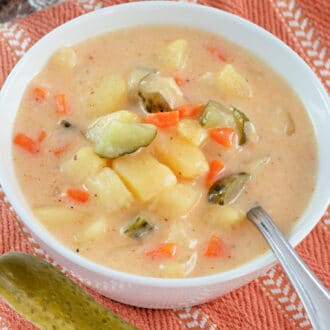Dill Pickle Soup Feature