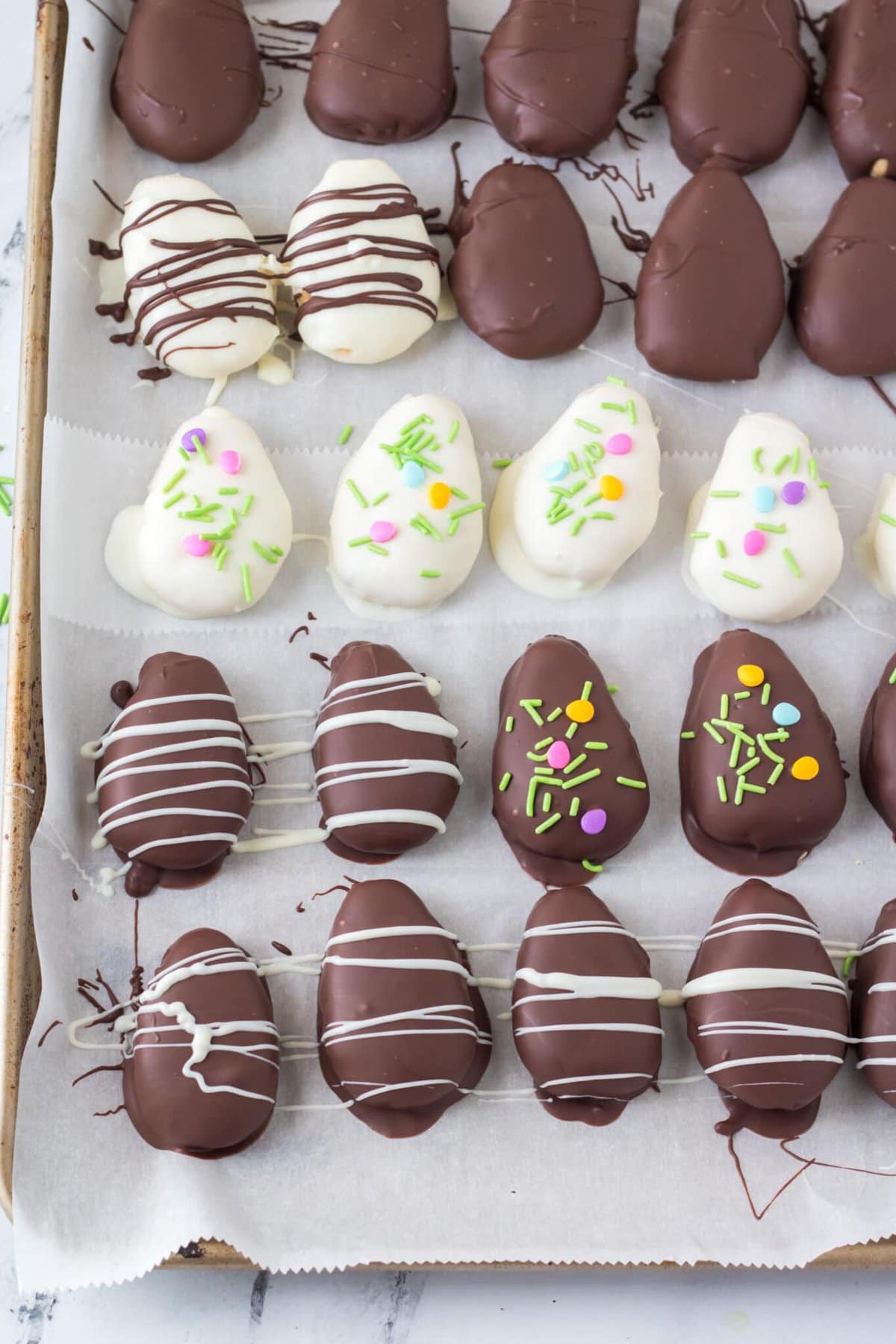 chocolate dipped peanut butter eggs