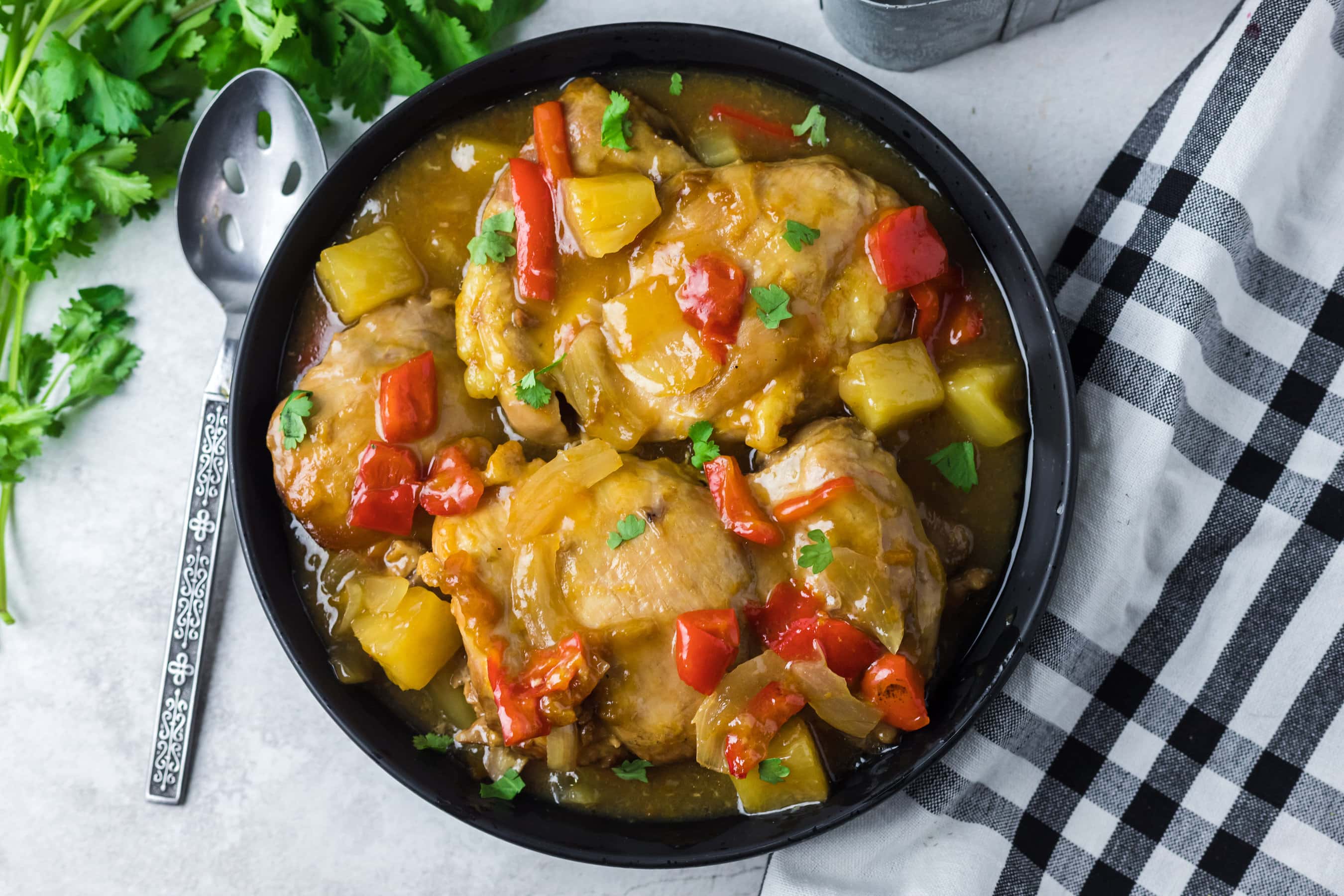 Slow Cooker Tropical Chicken - Kitchen Fun With My 3 Sons