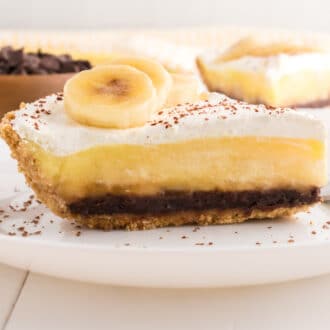 Chocolate Banana Cream Pie Feature