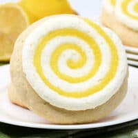 Frosted Lemon Cookies