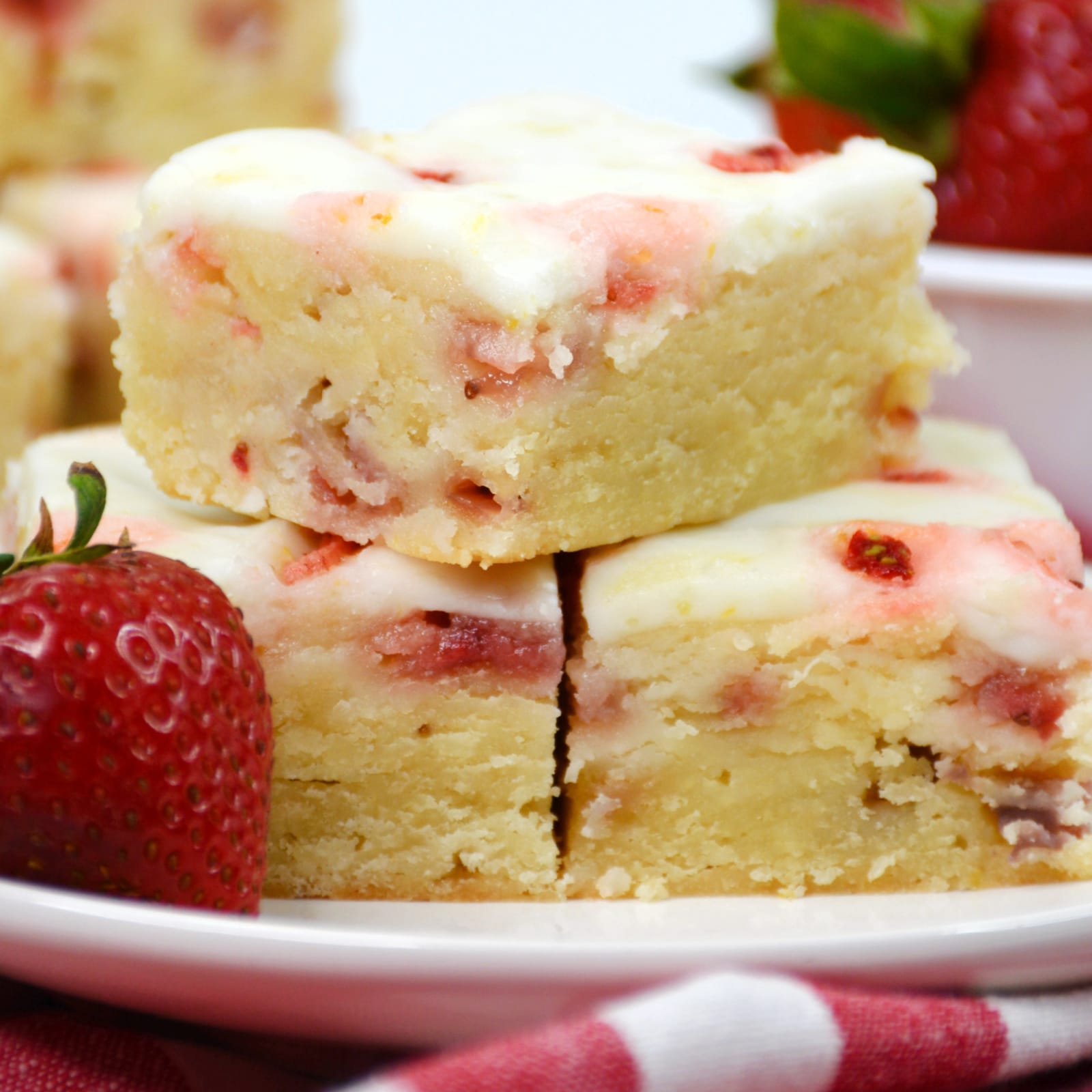 Strawberry Lemon Bars Kitchen Fun With My 3 Sons Strawberry Lemon Bars Kitchen Fun With My 3 Sons