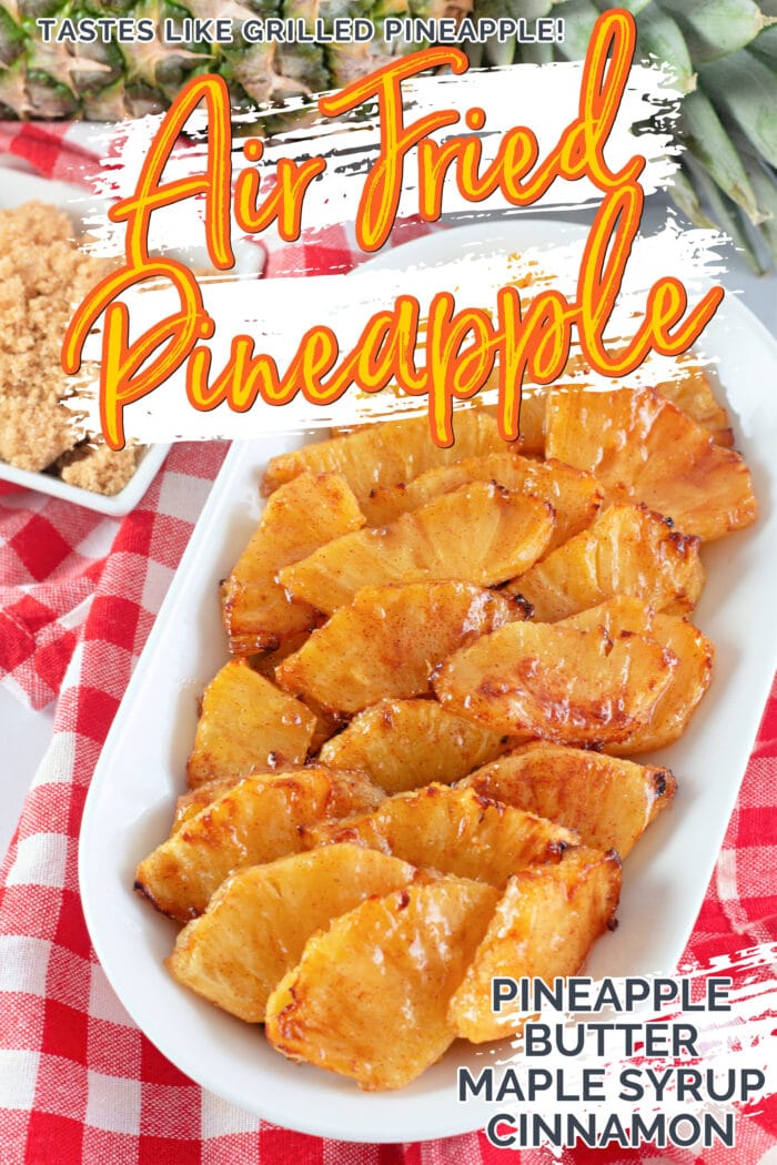 air fried pineapple on Pinterest.