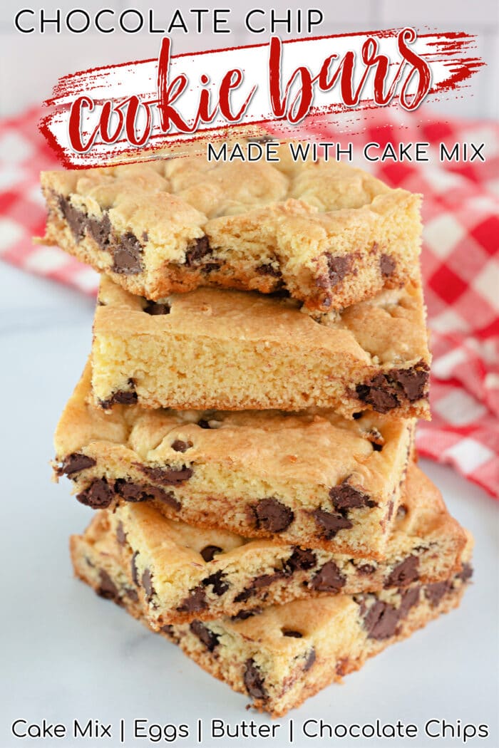 Cake Mix Cookie Bars on Pinterest.