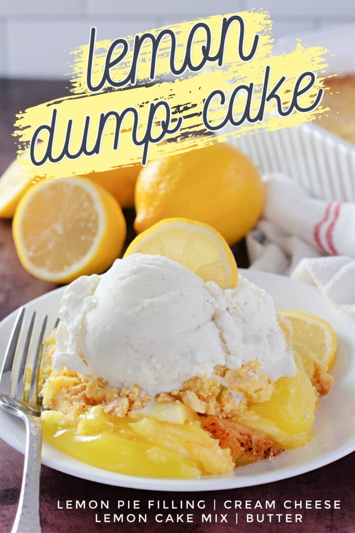 Lemon Dump Cake on Pinterest.