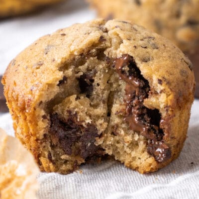 Banana Chocolate Chip Muffins Feature