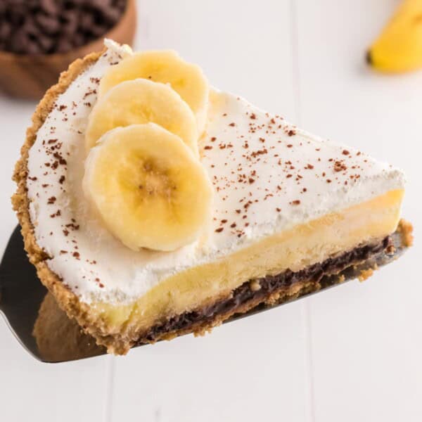 Banana Cream Chocolate Pie feature